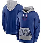 Men's Boston Red Sox Nike Navy Gray Heritage Tri Blend Pullover Hoodie,baseball caps,new era cap wholesale,wholesale hats